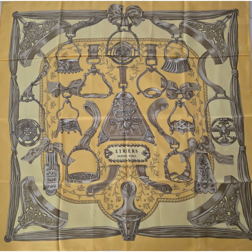 Hermes Silk Scarf